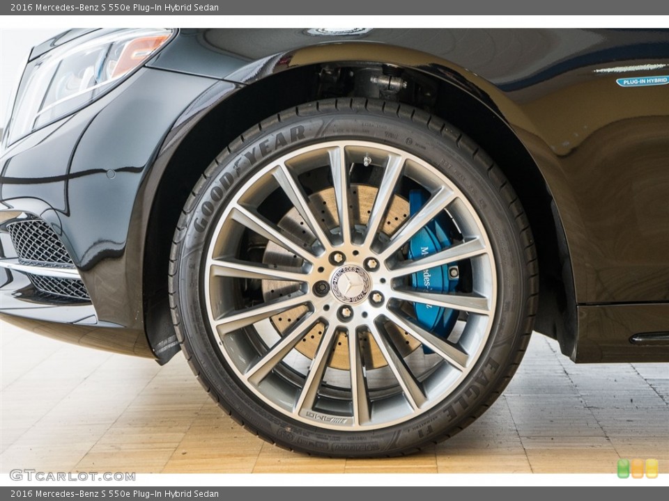 2016 Mercedes-Benz S 550e Plug-In Hybrid Sedan Wheel and Tire Photo #113551987