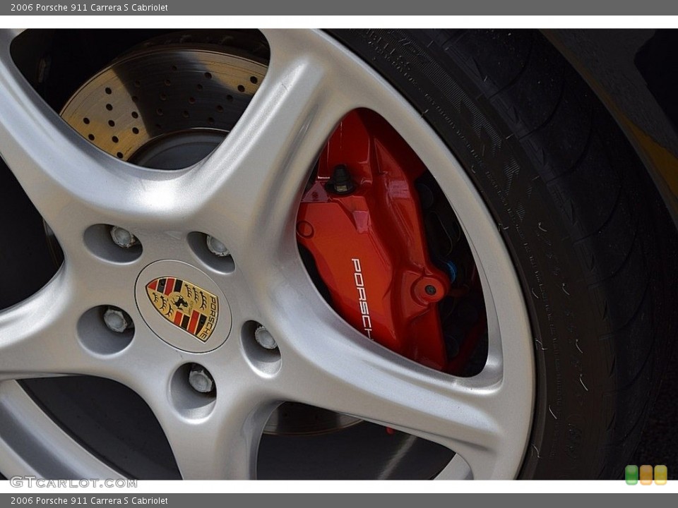 2006 Porsche 911 Carrera S Cabriolet Wheel and Tire Photo #113591092