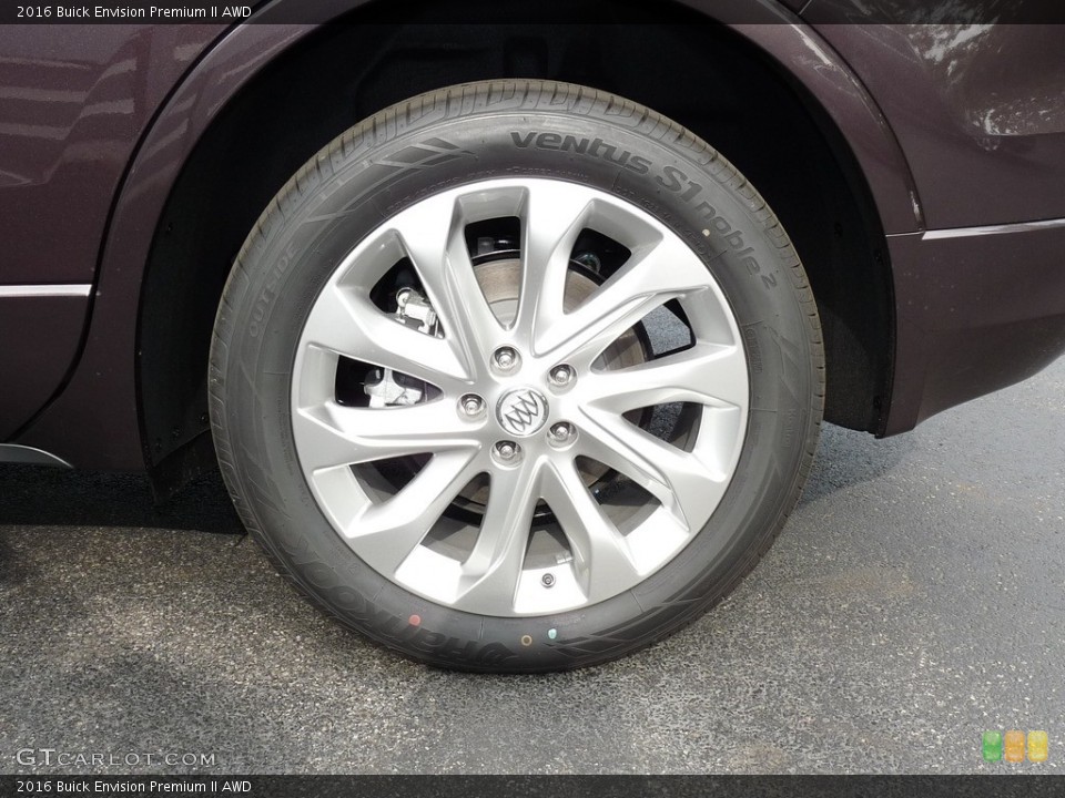 2016 Buick Envision Premium II AWD Wheel and Tire Photo #113630397