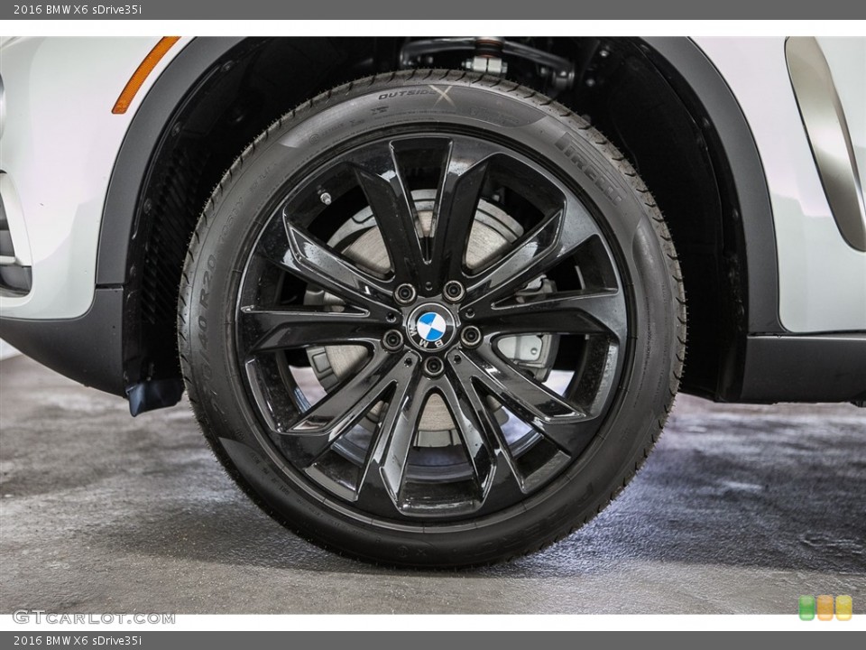 2016 BMW X6 sDrive35i Wheel and Tire Photo #113651345