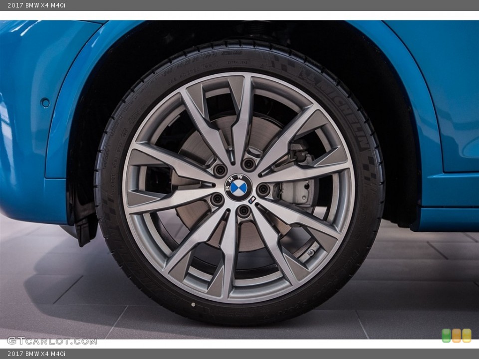 2017 BMW X4 M40i Wheel and Tire Photo #113736637