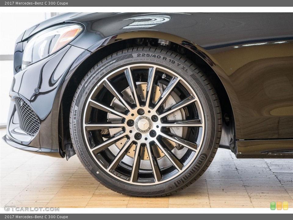 2017 Mercedes-Benz C 300 Coupe Wheel and Tire Photo #113744112