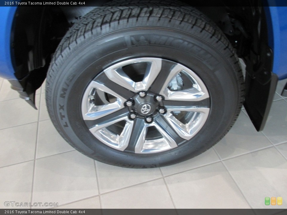 2016 Toyota Tacoma Limited Double Cab 4x4 Wheel and Tire Photo #113840476