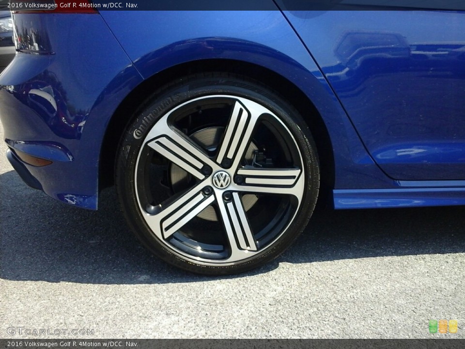 2016 Volkswagen Golf R 4Motion w/DCC. Nav. Wheel and Tire Photo #113846913