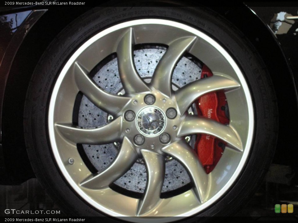 2009 Mercedes-Benz SLR McLaren Roadster Wheel and Tire Photo #11385337