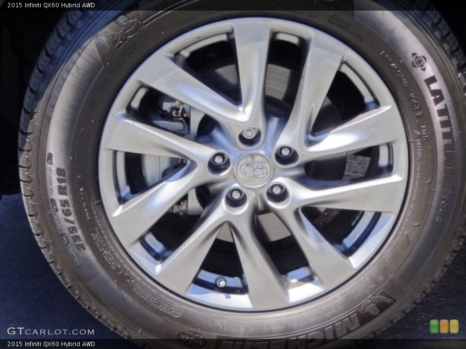 2015 Infiniti QX60 Hybrid AWD Wheel and Tire Photo #113869411