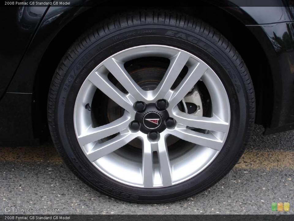 2008 Pontiac G8  Wheel and Tire Photo #11390746