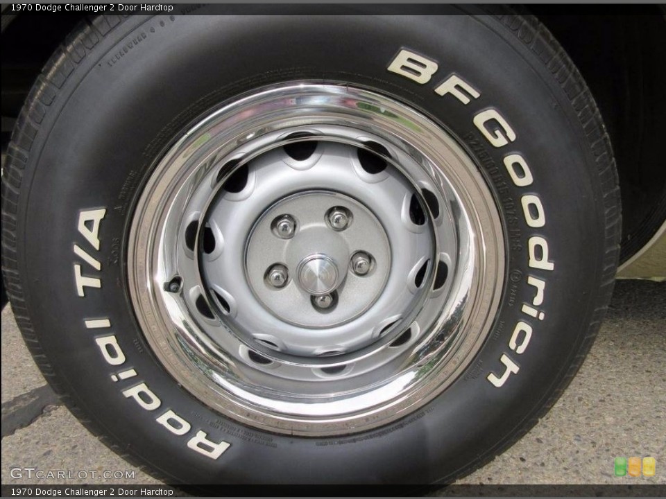 1970 Dodge Challenger 2 Door Hardtop Wheel and Tire Photo #113917883