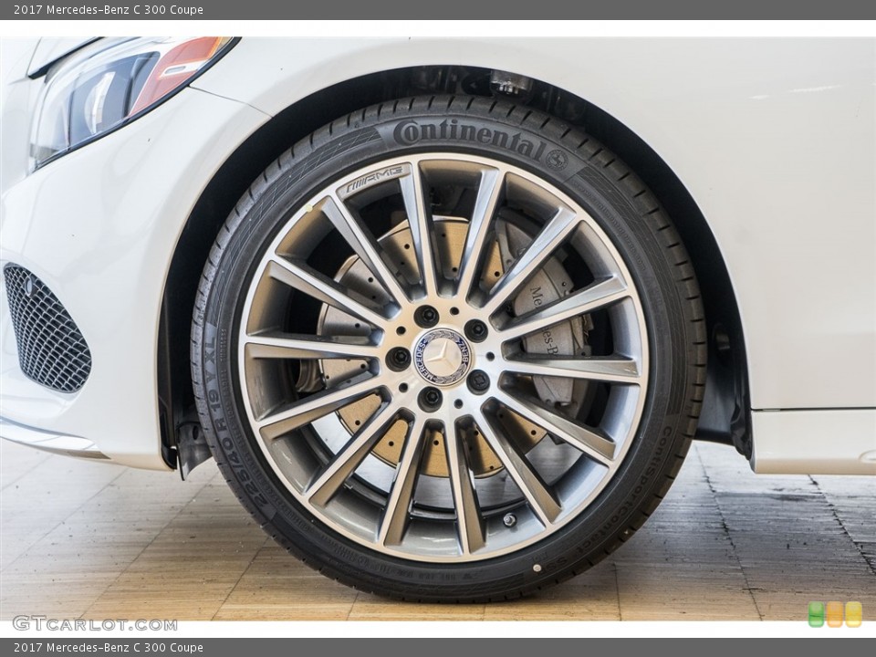 2017 Mercedes-Benz C 300 Coupe Wheel and Tire Photo #113928587