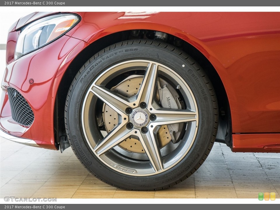2017 Mercedes-Benz C 300 Coupe Wheel and Tire Photo #113929235