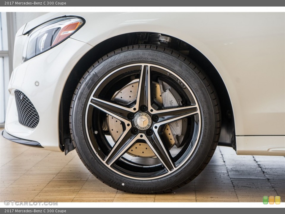 2017 Mercedes-Benz C 300 Coupe Wheel and Tire Photo #113929559