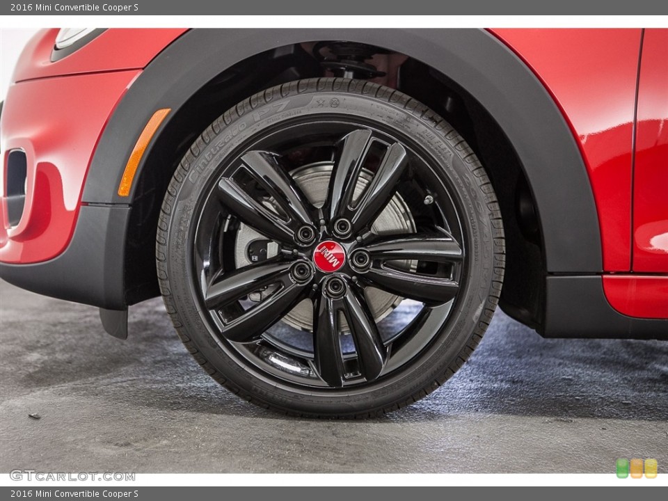 2016 Mini Convertible Cooper S Wheel and Tire Photo #113961136