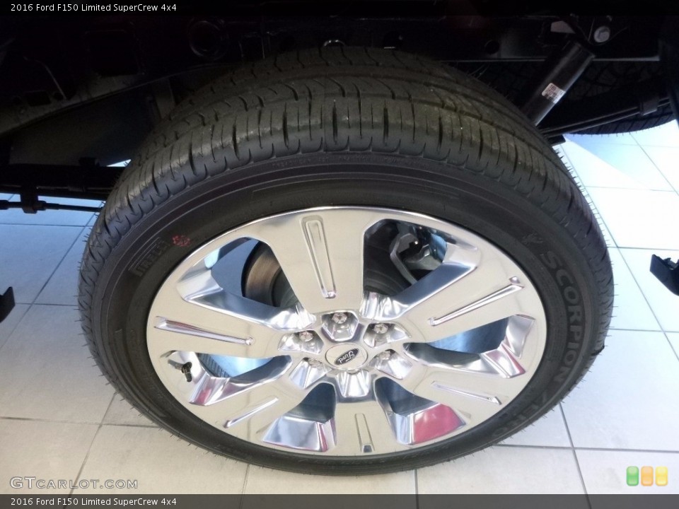 2016 Ford F150 Limited SuperCrew 4x4 Wheel and Tire Photo #113962924