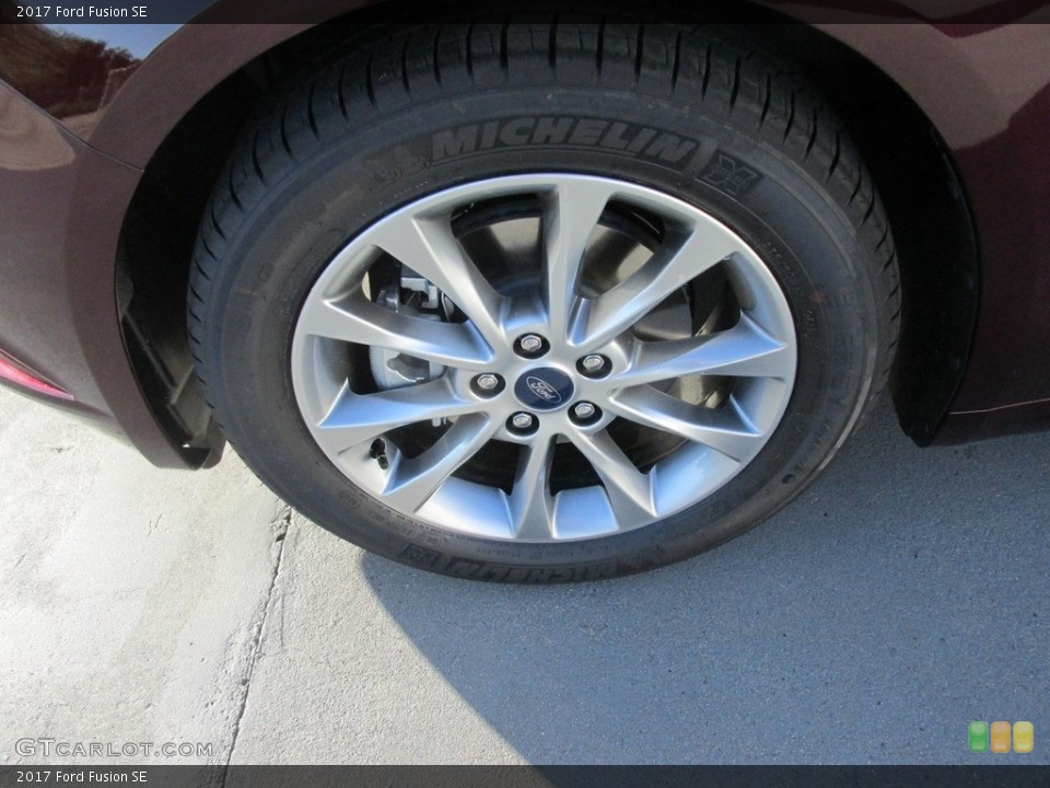 2017 Ford Fusion SE Wheel and Tire Photo #113969815