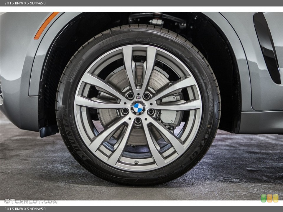 2016 BMW X6 xDrive50i Wheel and Tire Photo #113990802