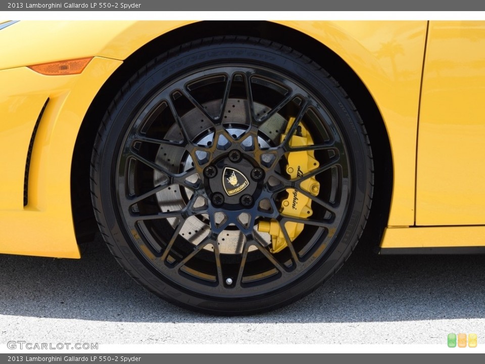 2013 Lamborghini Gallardo LP 550-2 Spyder Wheel and Tire Photo #114007360
