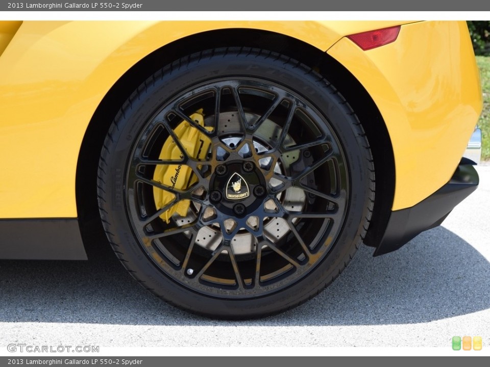 2013 Lamborghini Gallardo LP 550-2 Spyder Wheel and Tire Photo #114007384