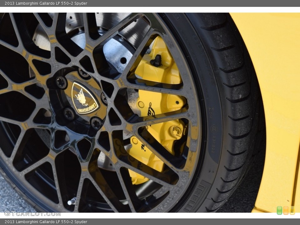 2013 Lamborghini Gallardo LP 550-2 Spyder Wheel and Tire Photo #114007408