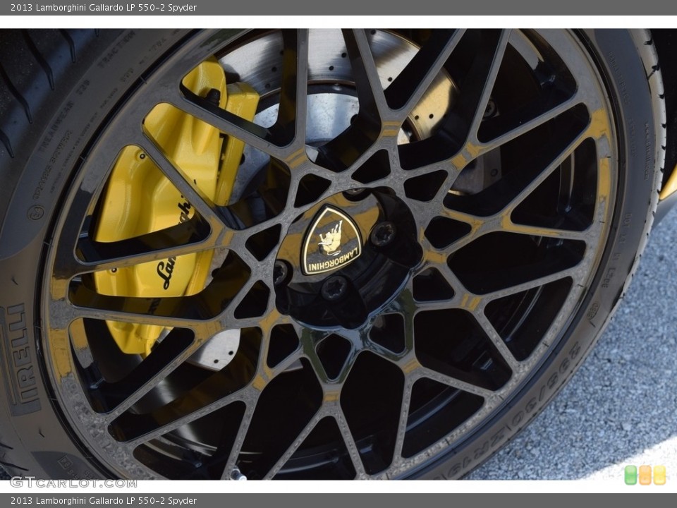 2013 Lamborghini Gallardo LP 550-2 Spyder Wheel and Tire Photo #114007435