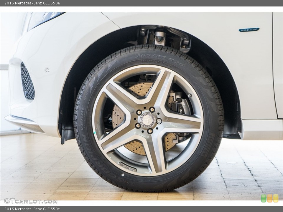 2016 Mercedes-Benz GLE 550e Wheel and Tire Photo #114025965