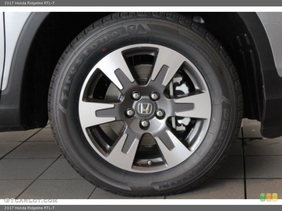 2017 Honda Ridgeline RTL-T Wheel and Tire Photo #114092867
