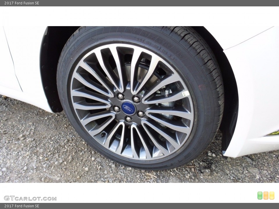 2017 Ford Fusion SE Wheel and Tire Photo #114099632