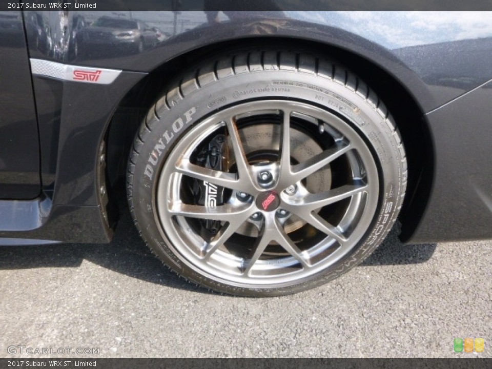 2017 Subaru WRX STI Limited Wheel and Tire Photo #114115978