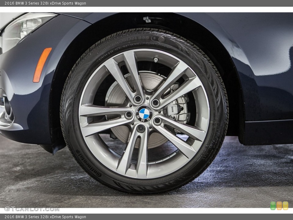 2016 BMW 3 Series 328i xDrive Sports Wagon Wheel and Tire Photo #114138181