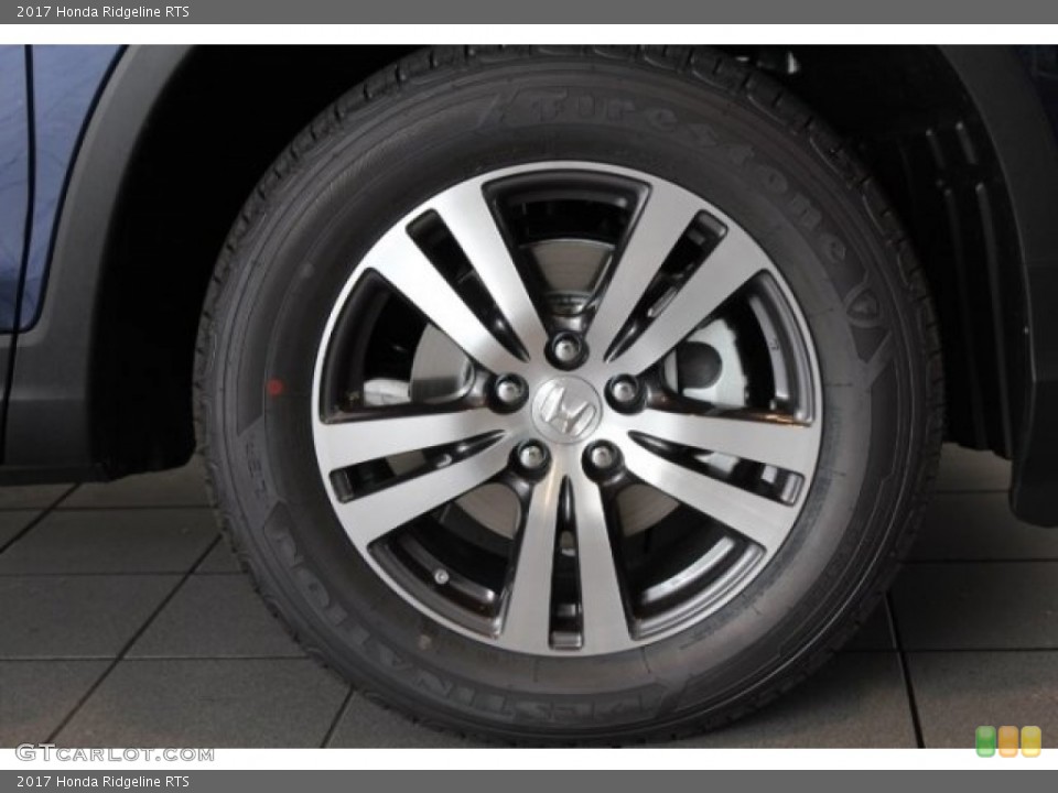 2017 Honda Ridgeline RTS Wheel and Tire Photo #114143848