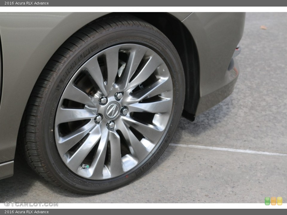 2016 Acura RLX Advance Wheel and Tire Photo #114169480