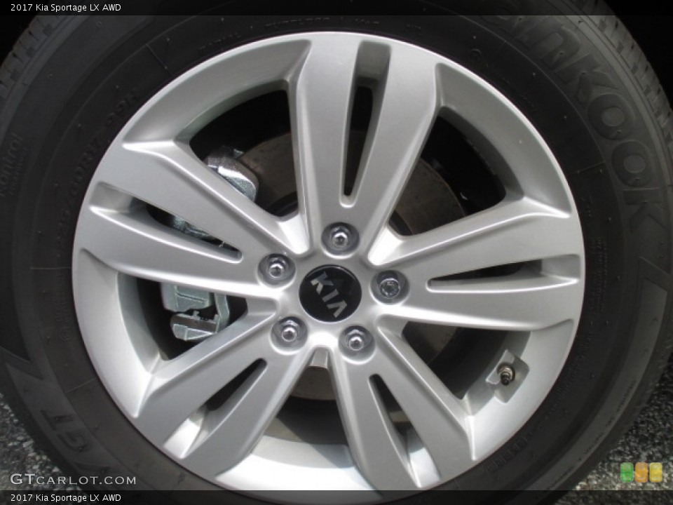 2017 Kia Sportage LX AWD Wheel and Tire Photo #114187366