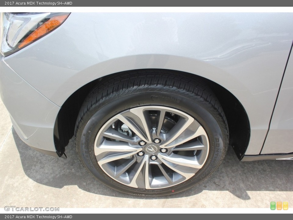2017 Acura MDX Technology SH-AWD Wheel and Tire Photo #114213285