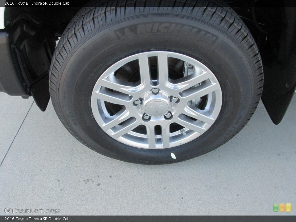 2016 Toyota Tundra SR Double Cab Wheel and Tire Photo #114217047