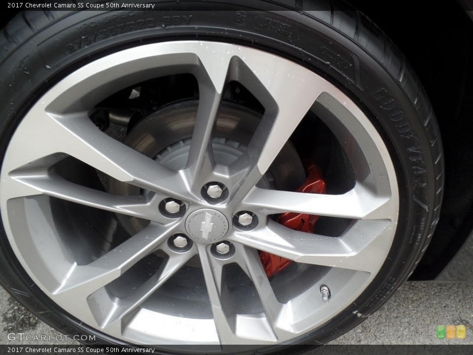 2017 Chevrolet Camaro SS Coupe 50th Anniversary Wheel and Tire Photo #114345720