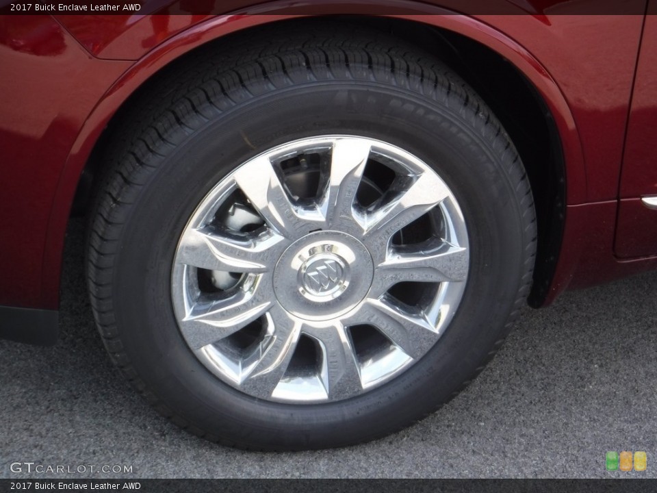 2017 Buick Enclave Leather AWD Wheel and Tire Photo #114384007