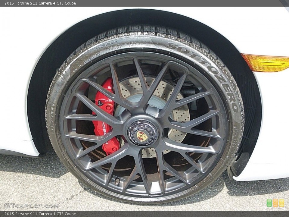 2015 Porsche 911 Carrera 4 GTS Coupe Wheel and Tire Photo #114388699