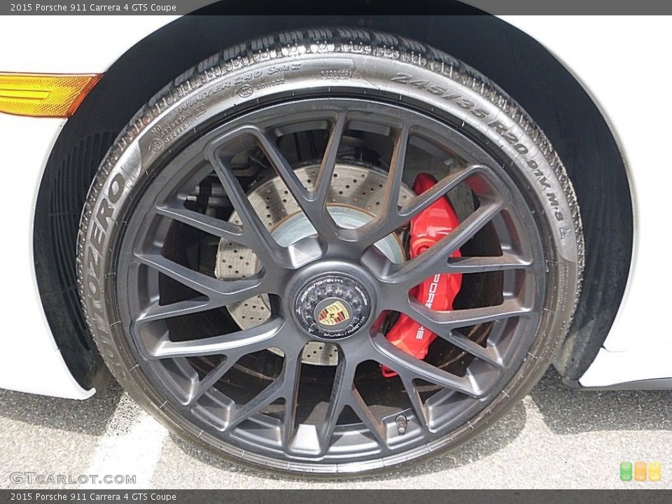 2015 Porsche 911 Carrera 4 GTS Coupe Wheel and Tire Photo #114388747