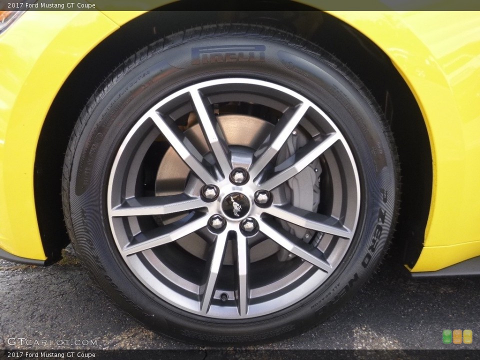 2017 Ford Mustang GT Coupe Wheel and Tire Photo #114391510