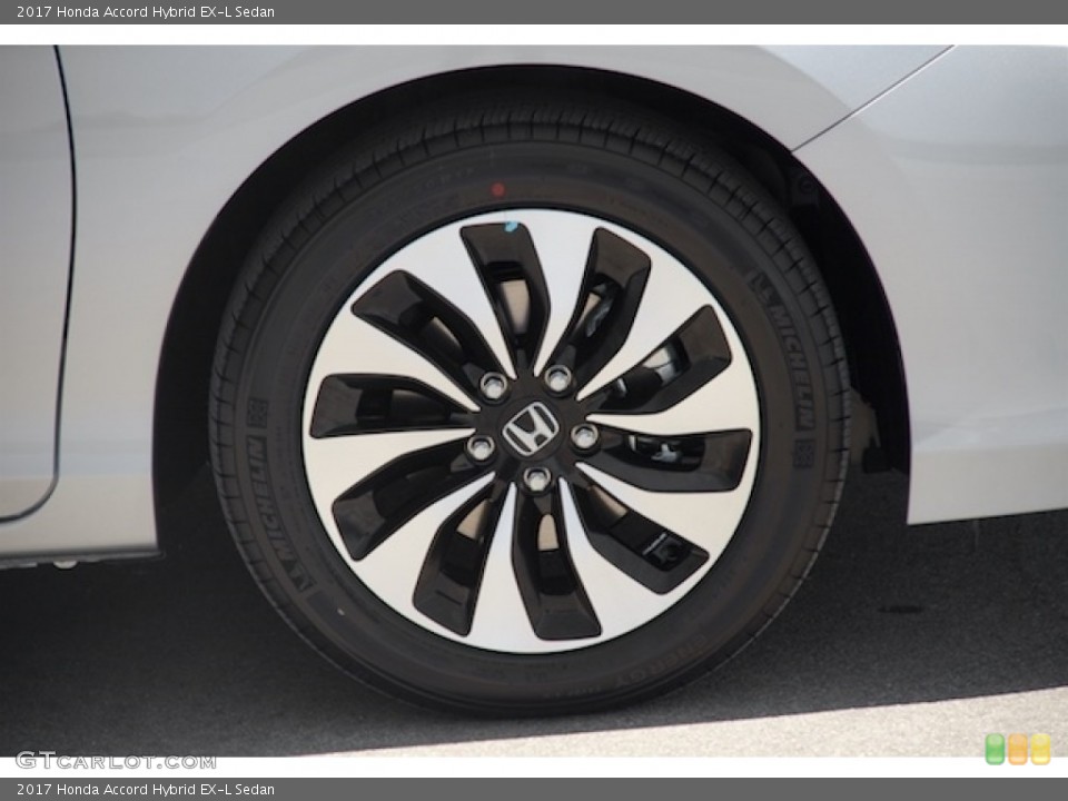 2017 Honda Accord Hybrid EX-L Sedan Wheel and Tire Photo #114450928