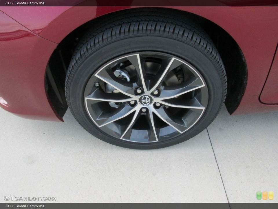 2017 Toyota Camry XSE Wheel and Tire Photo #114478180