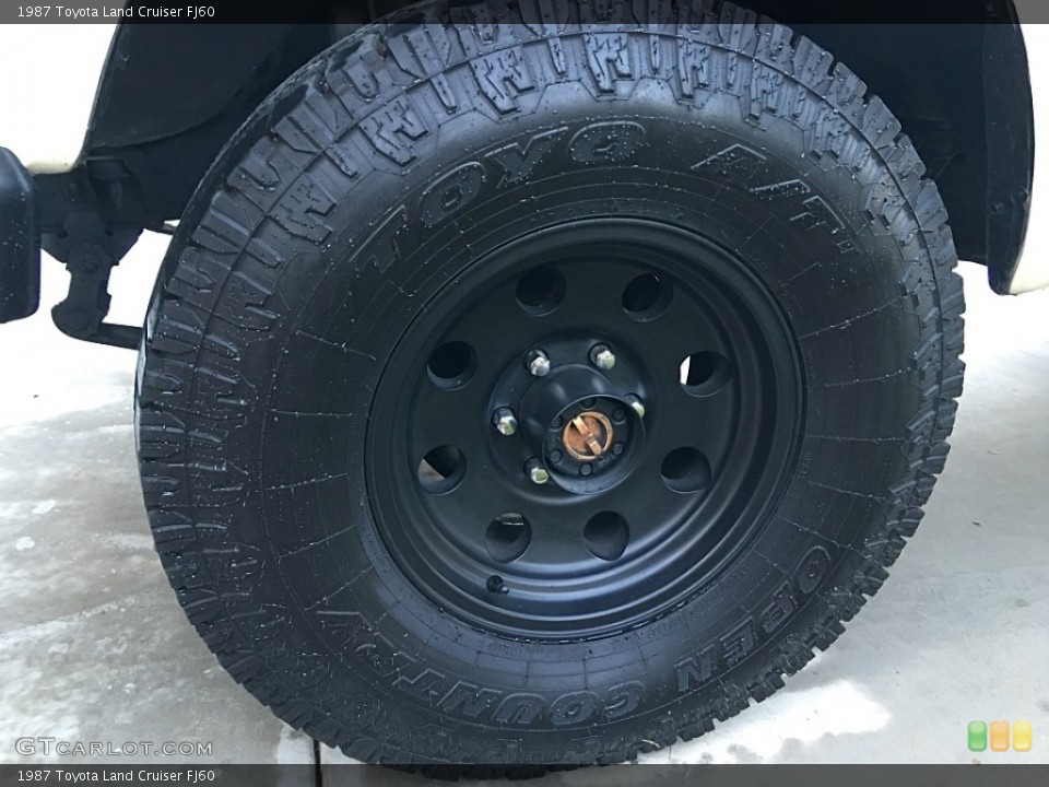 1987 Toyota Land Cruiser Wheels and Tires