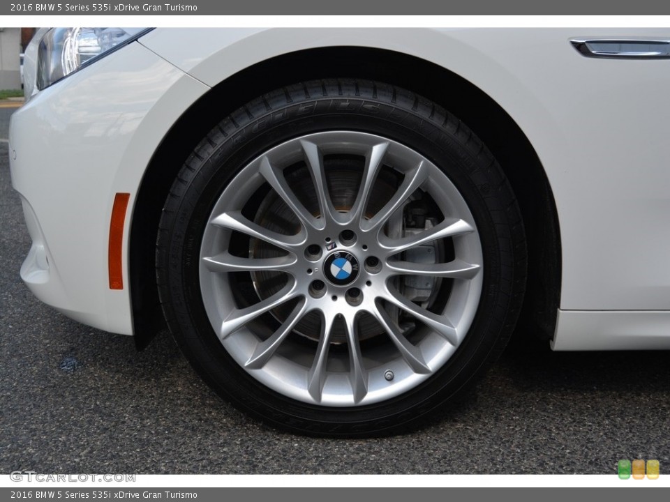 2016 BMW 5 Series 535i xDrive Gran Turismo Wheel and Tire Photo #114520437
