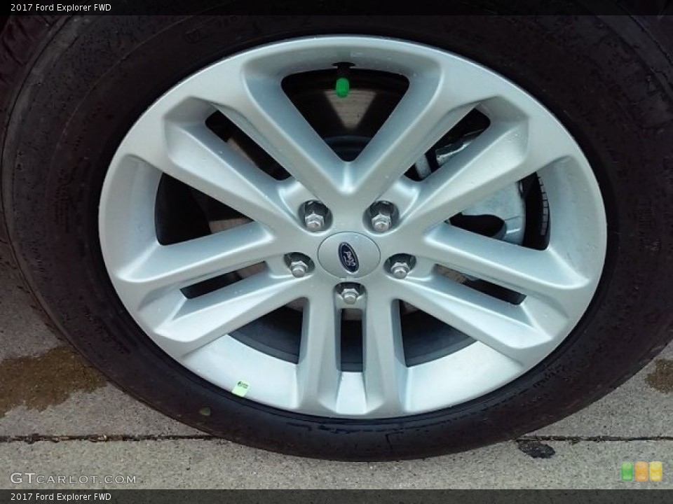 2017 Ford Explorer FWD Wheel and Tire Photo #114535464