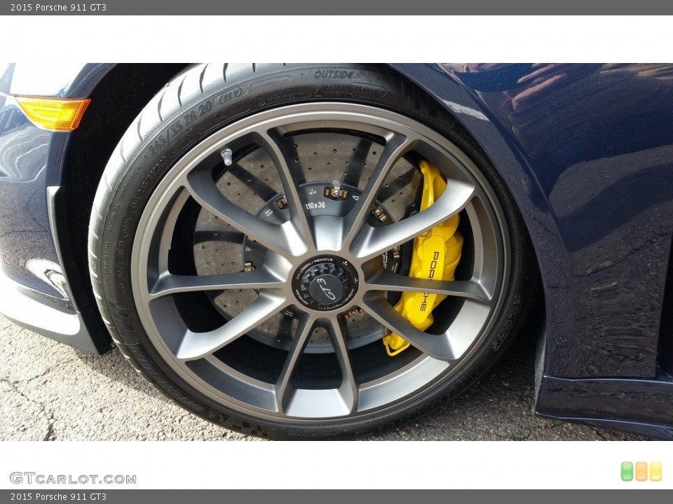 2015 Porsche 911 GT3 Wheel and Tire Photo #114544970