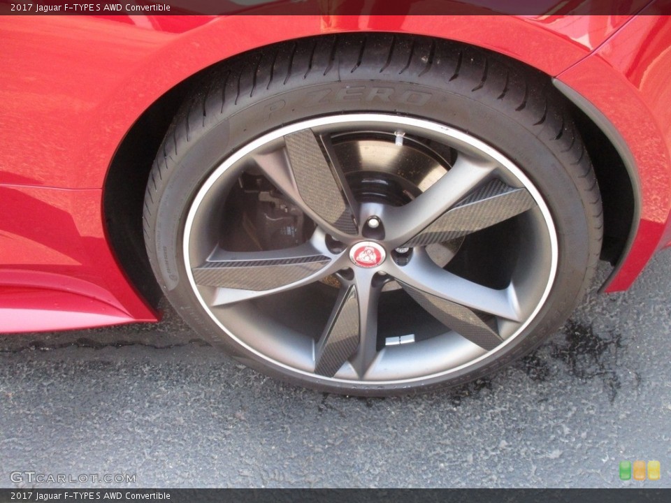 2017 Jaguar F-TYPE S AWD Convertible Wheel and Tire Photo #114576803