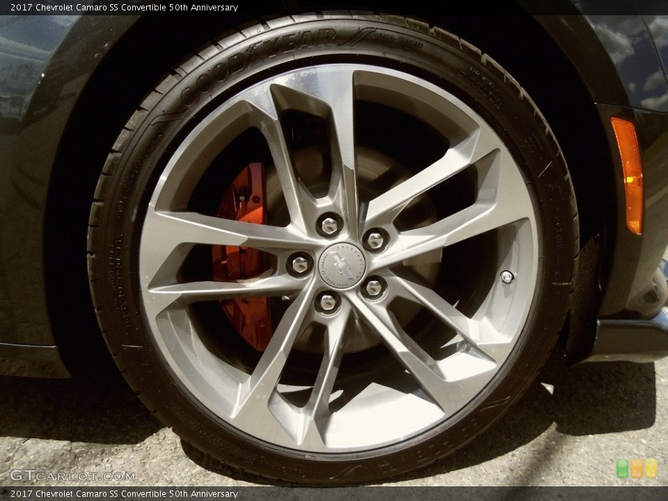 2017 Chevrolet Camaro SS Convertible 50th Anniversary Wheel and Tire Photo #114578319