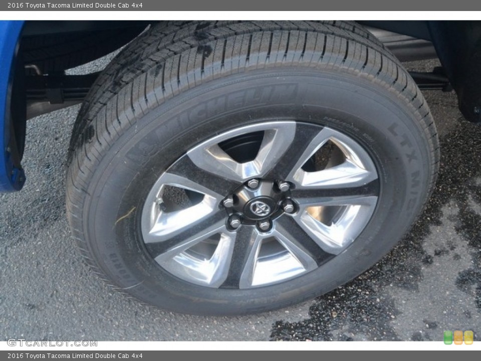 2016 Toyota Tacoma Limited Double Cab 4x4 Wheel and Tire Photo #114699757
