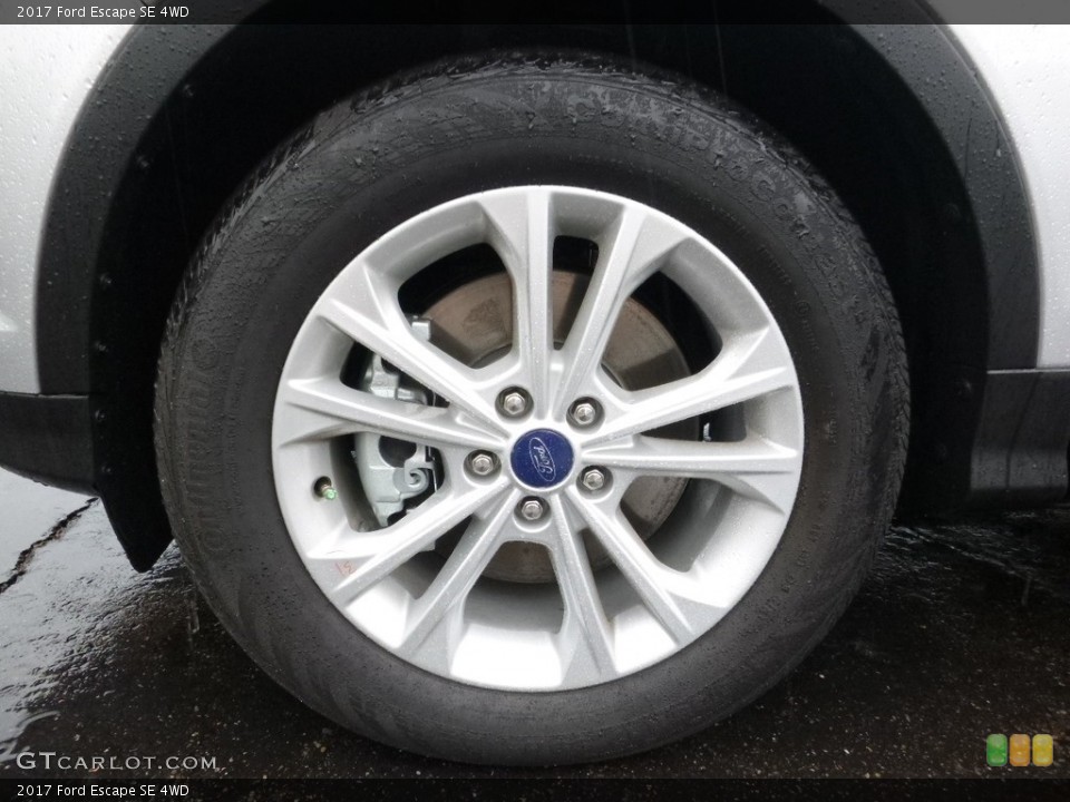 2017 Ford Escape SE 4WD Wheel and Tire Photo #114703558