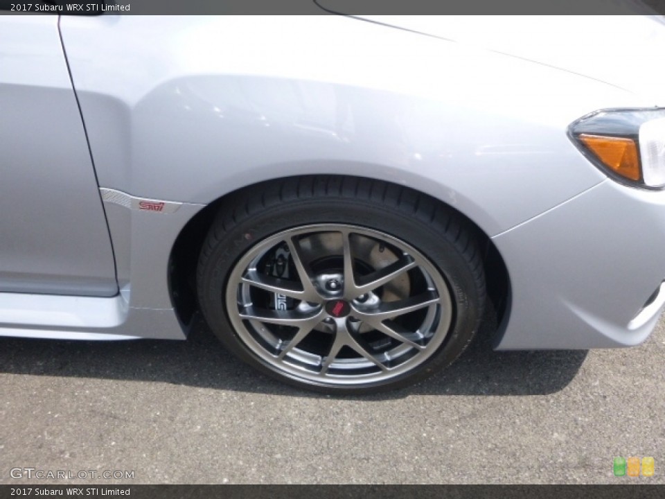 2017 Subaru WRX STI Limited Wheel and Tire Photo #114714304