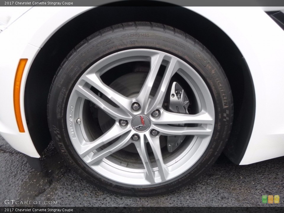 2017 Chevrolet Corvette Stingray Coupe Wheel and Tire Photo #114728676